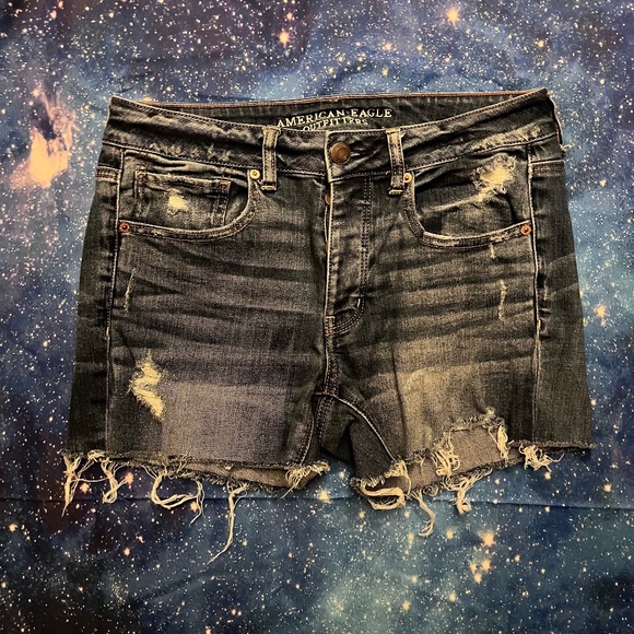 American Eagle Outfitters Pants - American Eagle Outfitters Stretch Tomgirl Denim Shorts 6R